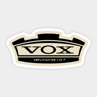 Vox amplifier Sticker